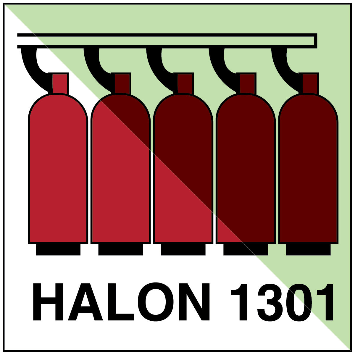 Brady F/Imo110-Pp-Pholumc-150X150/1-B Halon 1301 battery - IMO 139425