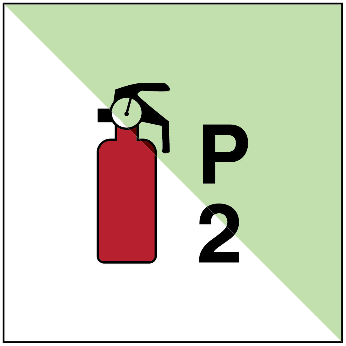 Brady F/Imo183-Pp-Pholumc-150X150/1-B Portable fire extinguisher P2 - IMO 139498