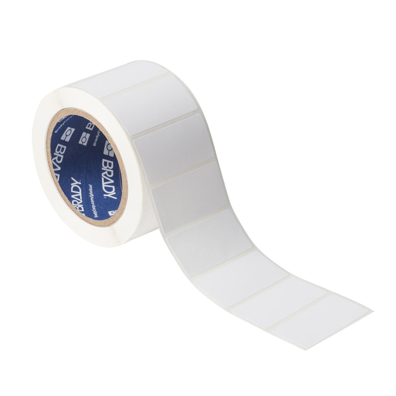 Brady J40-166-2550 Paper Labels, Pre-Sized, for J4000 Printer - 31.75 mm x 63.5 mm 175423