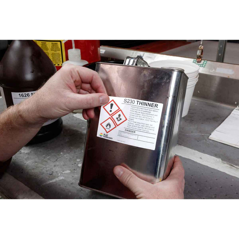 Brady J50-260-2569 BradyJet J4000 J5000 Pre-cut Polyester Labels 148662