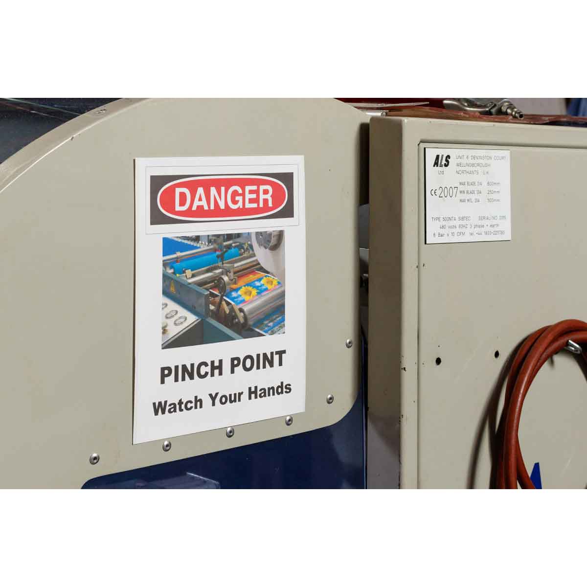 Brady J50-262-2569 Polyester Labels For J5000 Printer 148654