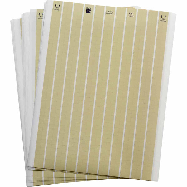 Brady LAT-1-652-10 LaserTab Laser Printable Labels 029701