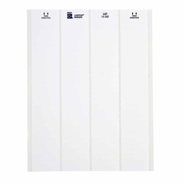 Brady LAT-11-747-5 LaserTab Laser Printable Labels 029730
