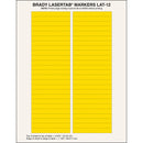 Brady LAT-12-747YL-2.5 LaserTab Laser Printable Labels 029793