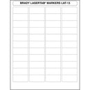 Brady LAT-13-707-2.5 LaserTab Laser Printable Labels 029835