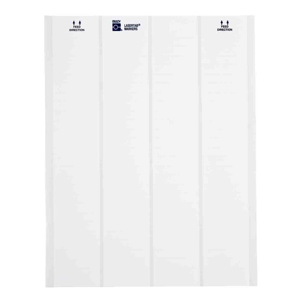 Brady LAT-13-747-2.5 LaserTab Laser Printable Labels 029736