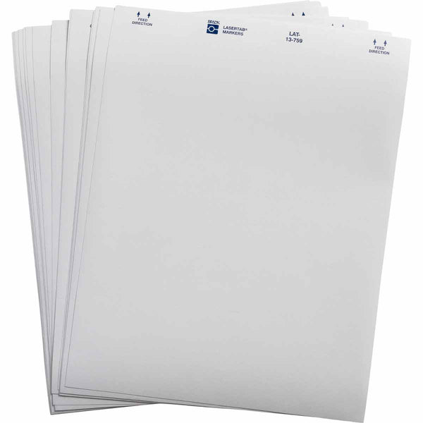 Brady LAT-13-759-2.5 LaserTab Laser Printable Labels 029753