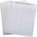 Brady LAT-13-759-2.5 LaserTab Laser Printable Labels 029753