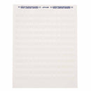 Brady LAT-17-361-2.5 LaserTab Laser Printable Labels 029742