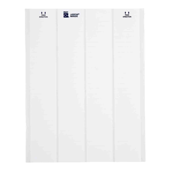 Brady LAT-18-361-2.5 LaserTab Laser Printable Labels 029743
