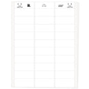 Brady LAT-21-707-1 LaserTab Laser Printable Labels 029822