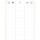 Brady LAT-21-773-1 LaserTab Laser Printable Labels 029751