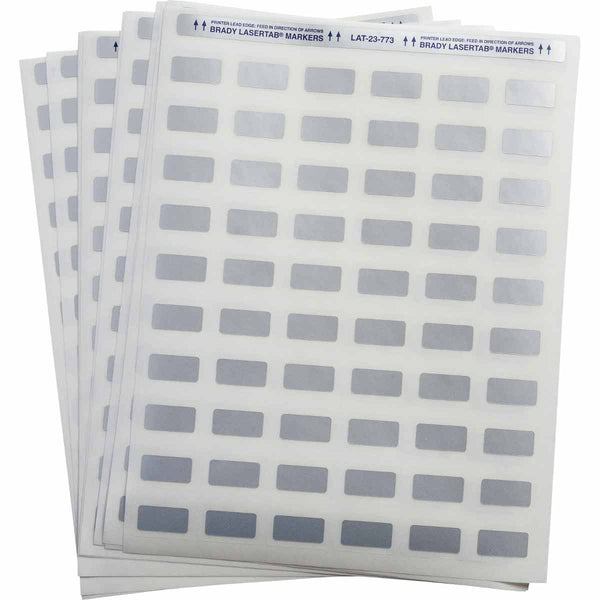Brady LAT-23-773-2.5 LaserTab Laser Printable Labels 029756