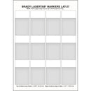 Brady LAT-27-361-1 LaserTab Laser Printable Labels 029766