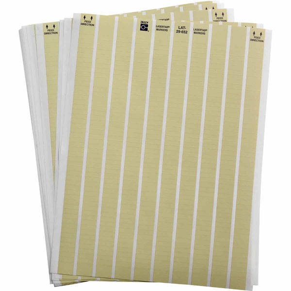Brady LAT-29-652-10 LaserTab Laser Printable Labels 029770