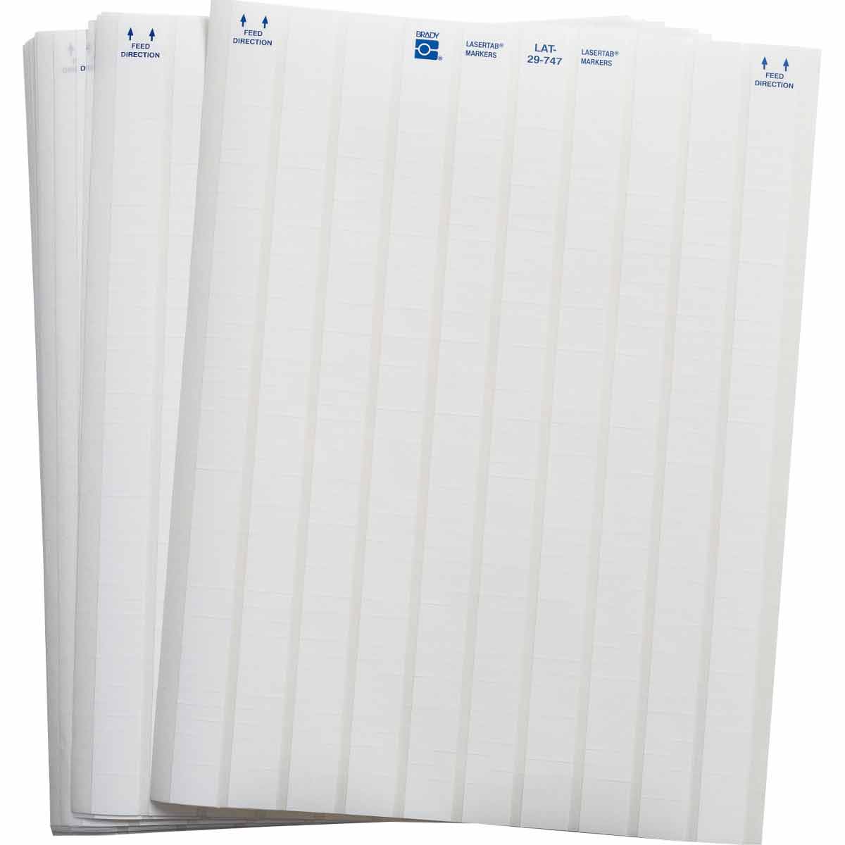 Brady LAT-29-747-10 LaserTab Laser Printable Labels 029771