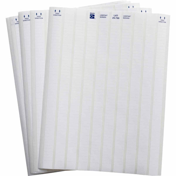 Brady LAT-29-799-10 LaserTab Laser Printable Labels 029677