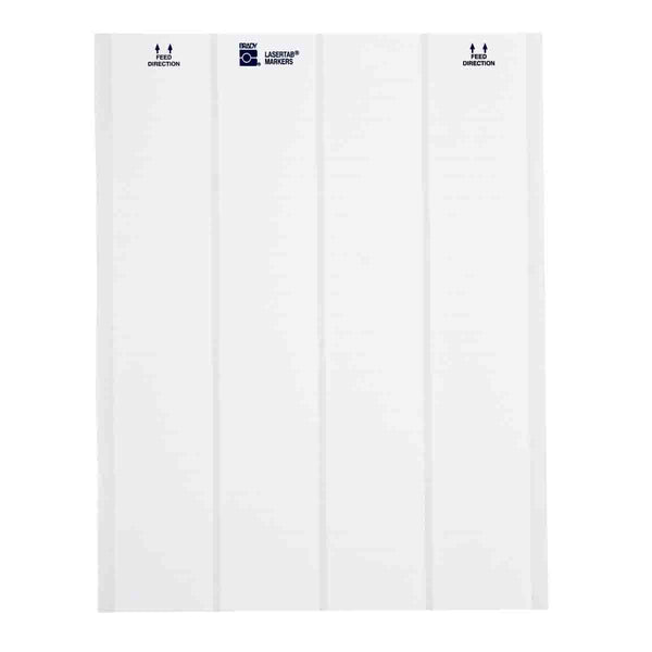 Brady LAT-3-747-10 LaserTab Laser Printable Labels 029706