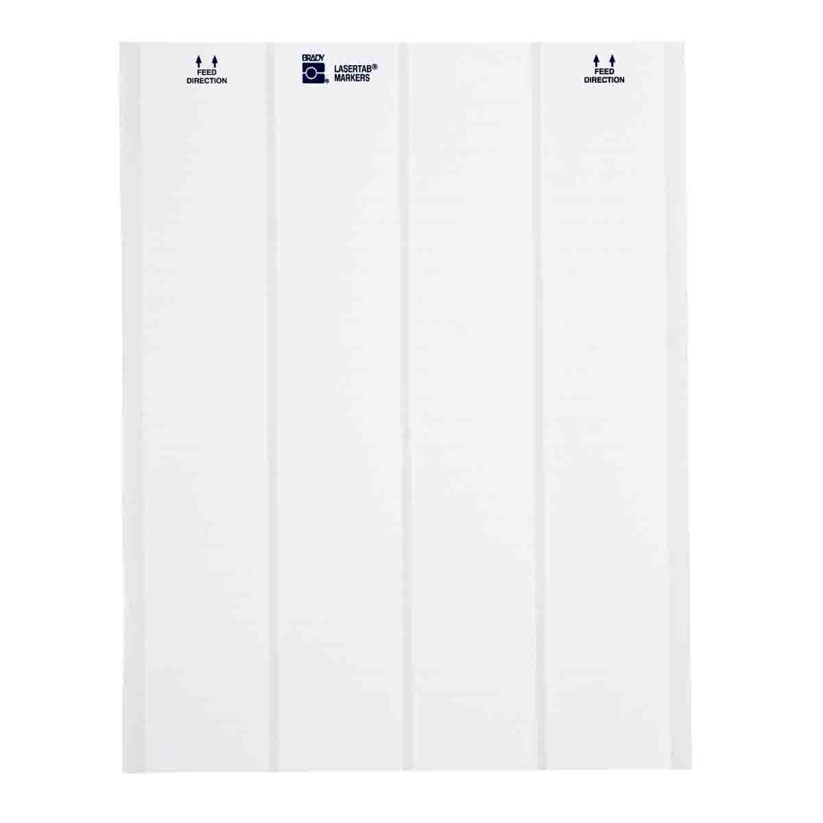 Brady LAT-37-799-2.5 LaserTab Laser Printable Labels 029679