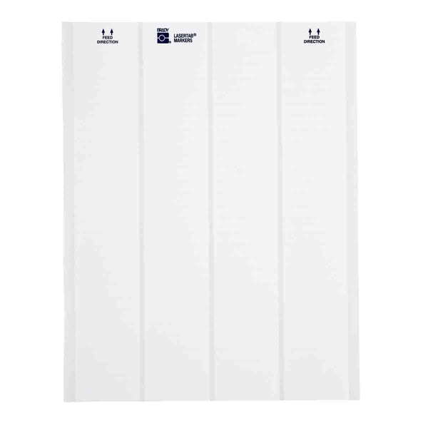 Brady LAT-37-799-2.5 LaserTab Laser Printable Labels 029679