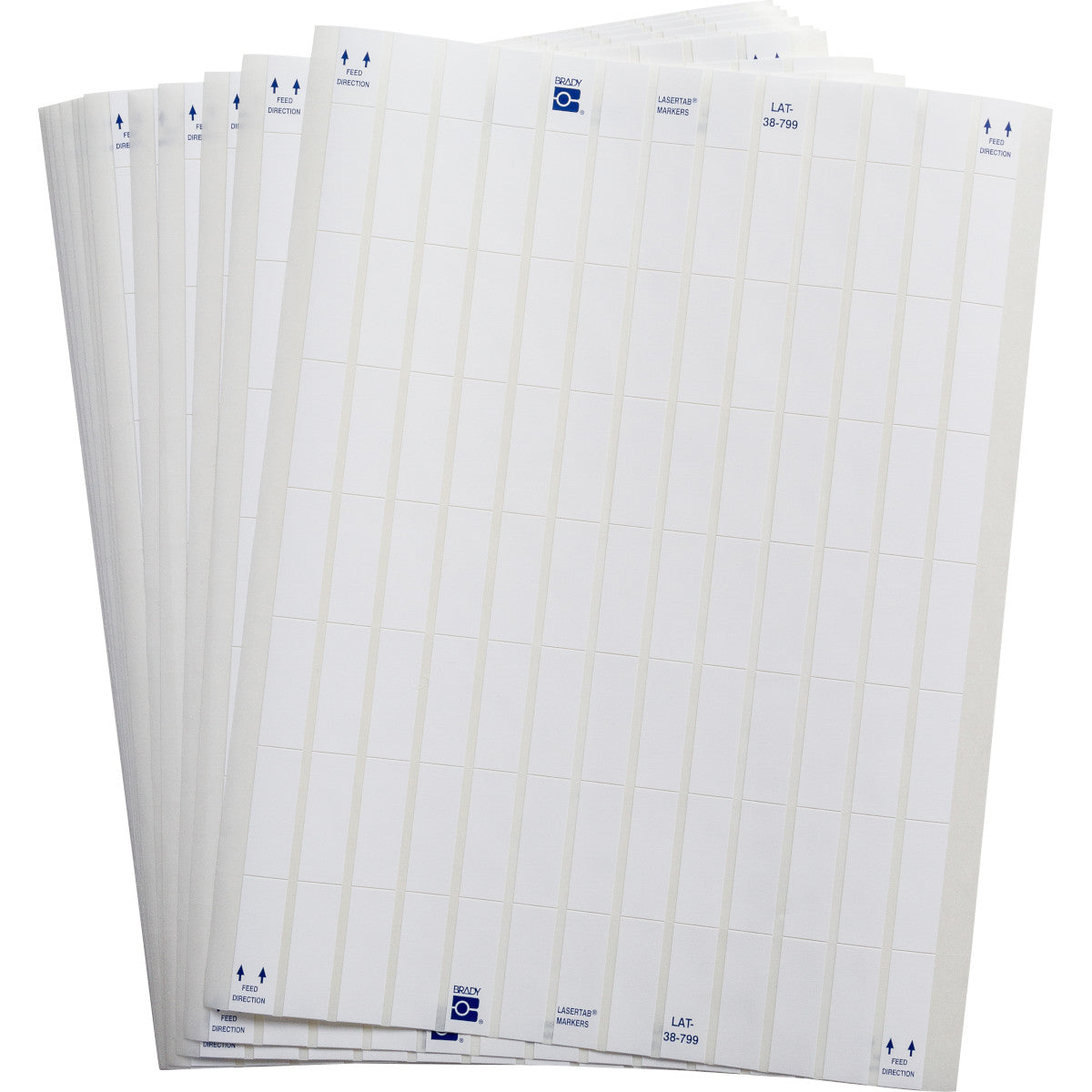 Brady LAT-38-799-1 LaserTab Laser Printable Labels 029680