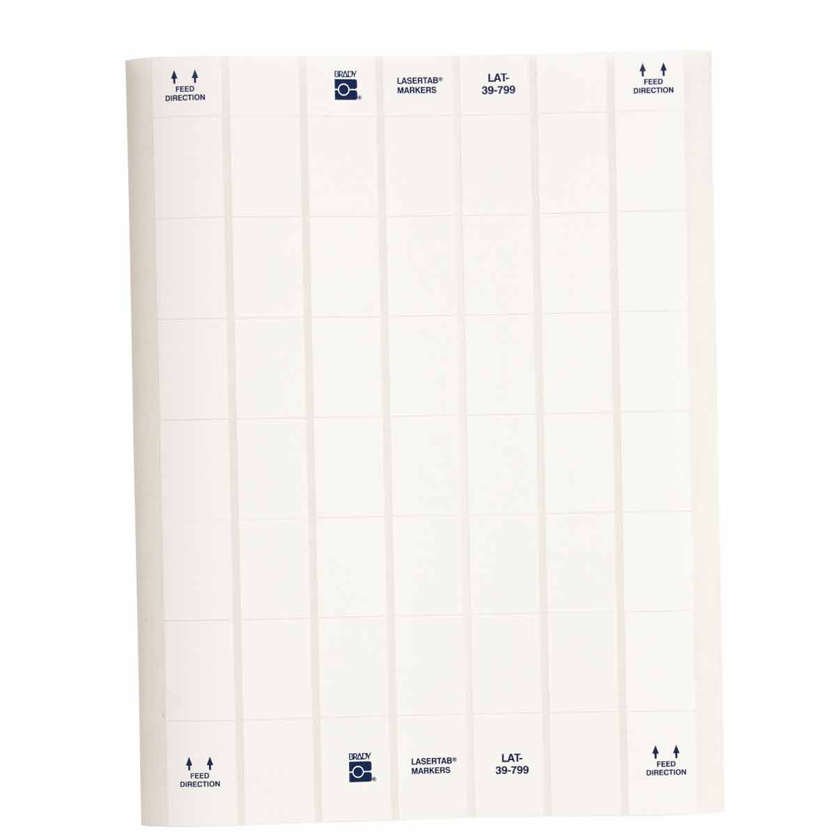 Brady LAT-39-799-1 LaserTab Laser Printable Labels 029682