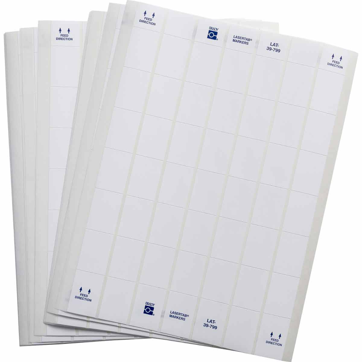 Brady LAT-39-799-2.5 LaserTab Laser Printable Labels 029683