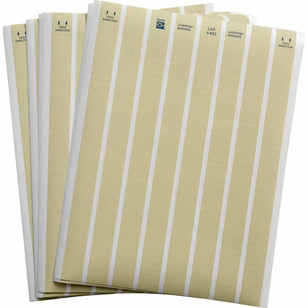 Brady LAT-4-652-10 LaserTab Laser Printable Labels 029710