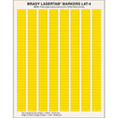 Brady LAT-4-747-10-YL LaserTab Laser Printable Labels 029786