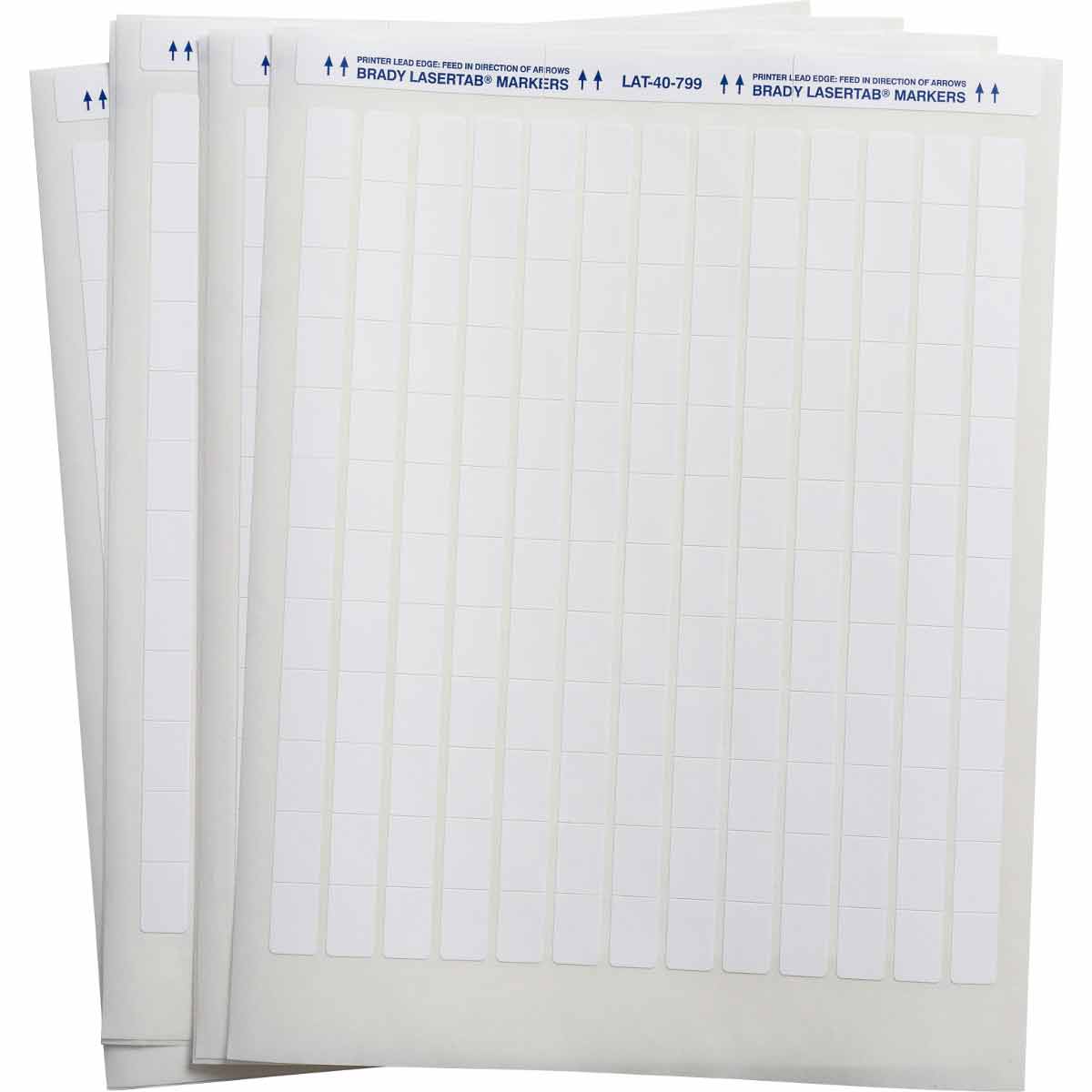 Brady LAT-40-799-1 LaserTab Laser Printable Labels 029684