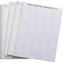 Brady LAT-41-707-10 LaserTab Laser Printable Labels 029838