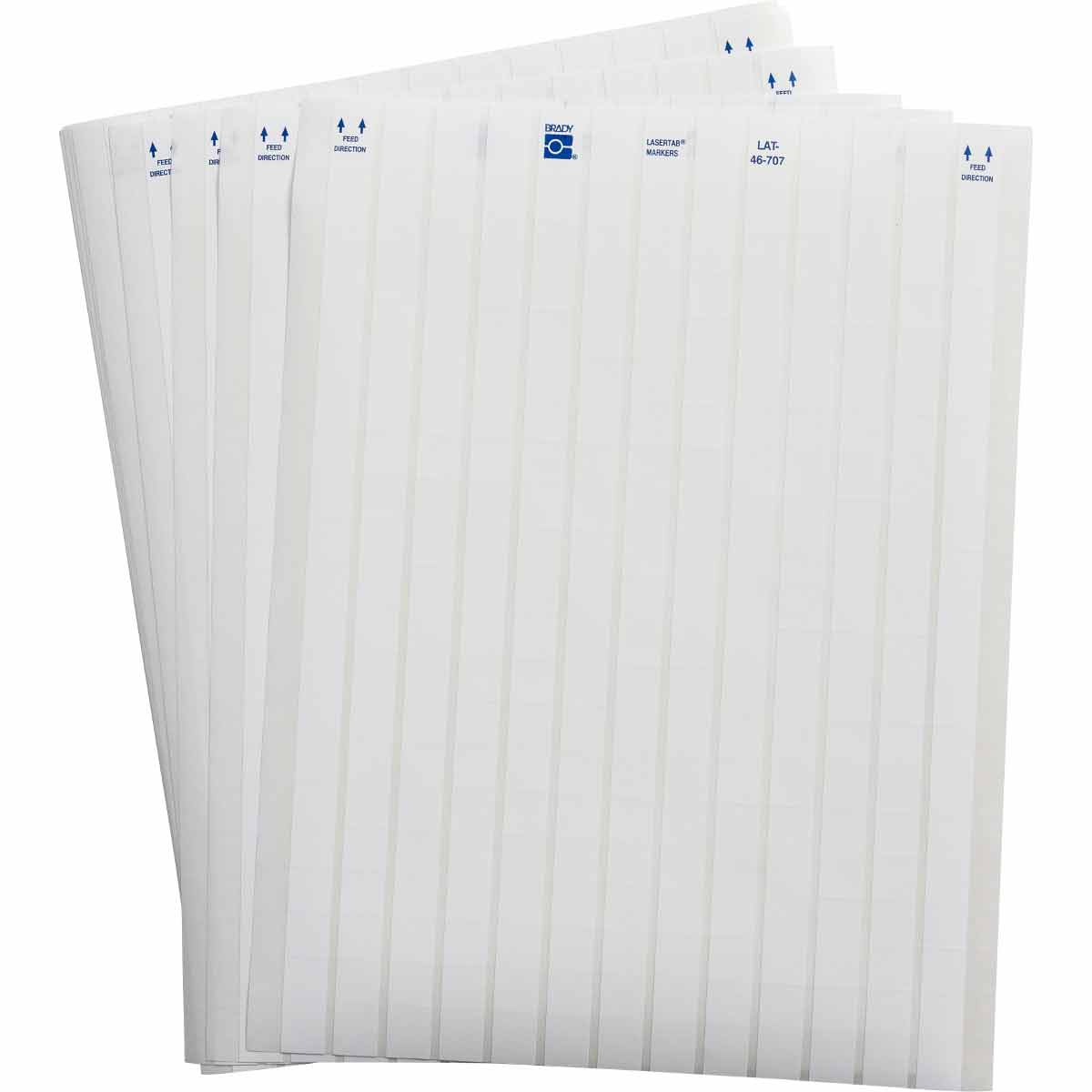 Brady LAT-46-707-10 LaserTab Laser Printable Labels 067063