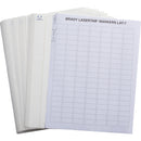 Brady LAT-7-410-10 LaserTab Laser Printable Labels 029761