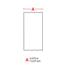 Brady M7C-475-422 Aggressive Adhesive Multi-Purpose Polyester Labels for M710 and BMP71 173231