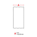 Brady B85-150x15M-595-CL Bbp85 Tape - Vinyl 150 Mm Clear 059530