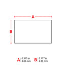 Brady THT-104-729-20 Thermal Transfer Printable Labels 132502
