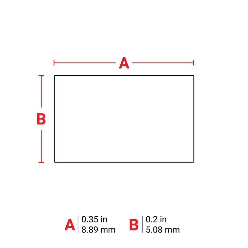 Brady M6-71-430 Harsh Environment Multi-Purpose Clear Polyester Labels for M610, M611, BMP61, M710 (with media adapter) and BMP71 (with media adapter) 173898