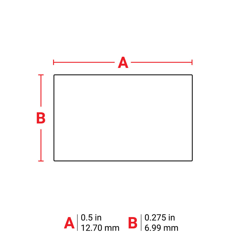 Brady M6-6-430 Harsh Environment Multi-Purpose Clear Polyester Labels for M610, M611, BMP61, M710 (with media adapter) and BMP71 (with media adapter) 173893