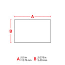 Brady M6-6-719 Ultra-Thin Matte Electrostatic Dissipative (ESD) Polyimide Labels for M610, M611, BMP61, M710 (with media adapter) and BMP71 (with media adapter) 173896