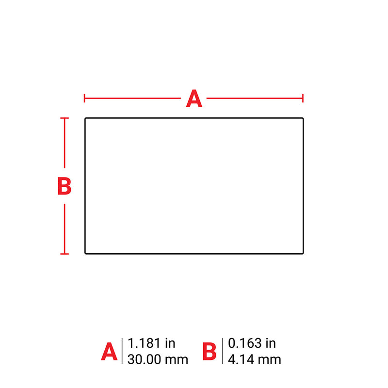 Brady BM-30-390 DuraSleeve Wire Marking Inserts for M610, M611, BMP61, M710 and BMP71 176281