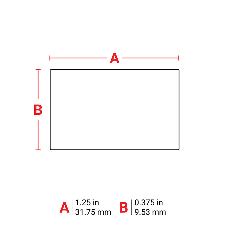 Brady THT-29-719-10 Thermal Transfer Printable, static dissipative polyimide labels 134305