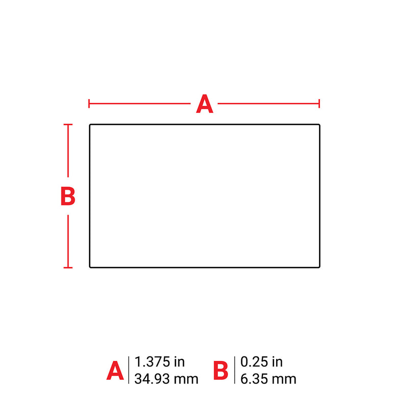 Brady THT-44-727-10 Thermal Transfer Printable Labels 132484