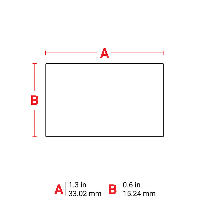 Brady M6-199-7425 Chemical and Temperature Resistant Polypropylene Labels for M610, M611 and BMP61 173508