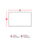 Brady M7-30-499 Aggressive Adhesive Multi-Purpose Nylon Labels for M710 and BMP71 173347
