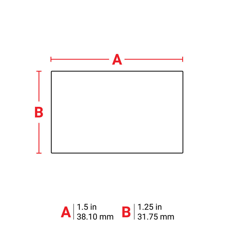 Brady M6-132-499 Aggressive Adhesive Multi-Purpose Nylon Labels for M610, M611 and BMP61 174086