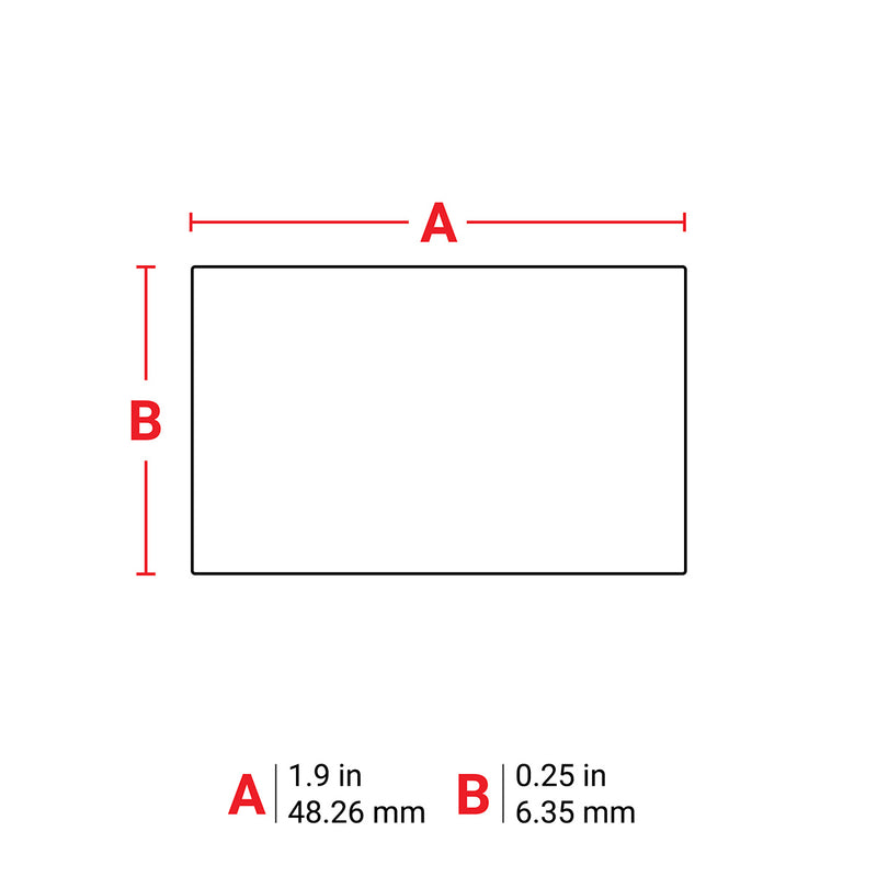 Brady M7-81-488 Solvent Resistant Polyester Labels for M710 and BMP71 173308