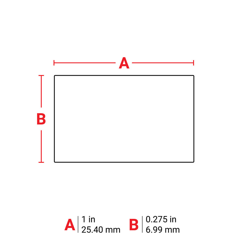 Brady M6-15-498 Repositionable Multi-Purpose Vinyl Cloth Labels for M610, M611, BMP61, M710 (with media adapter) and BMP71 (with media adapter) 174195