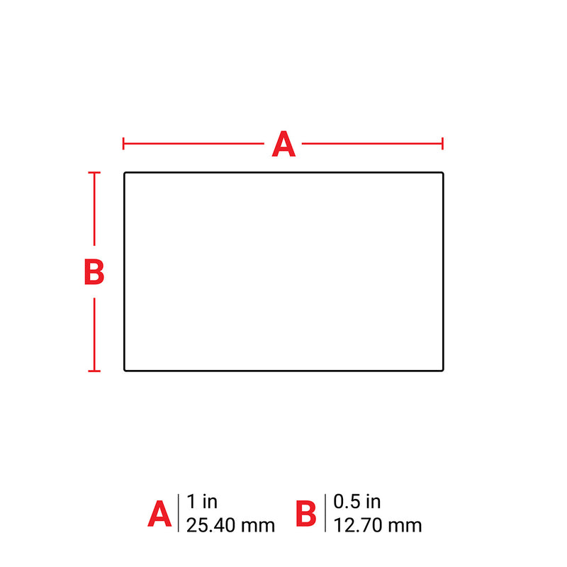 Brady M6-17-435 Metallised Polyester Labels for M610, M611, BMP61, M710 (with media adapter) and BMP71 (with media adapter) 173729