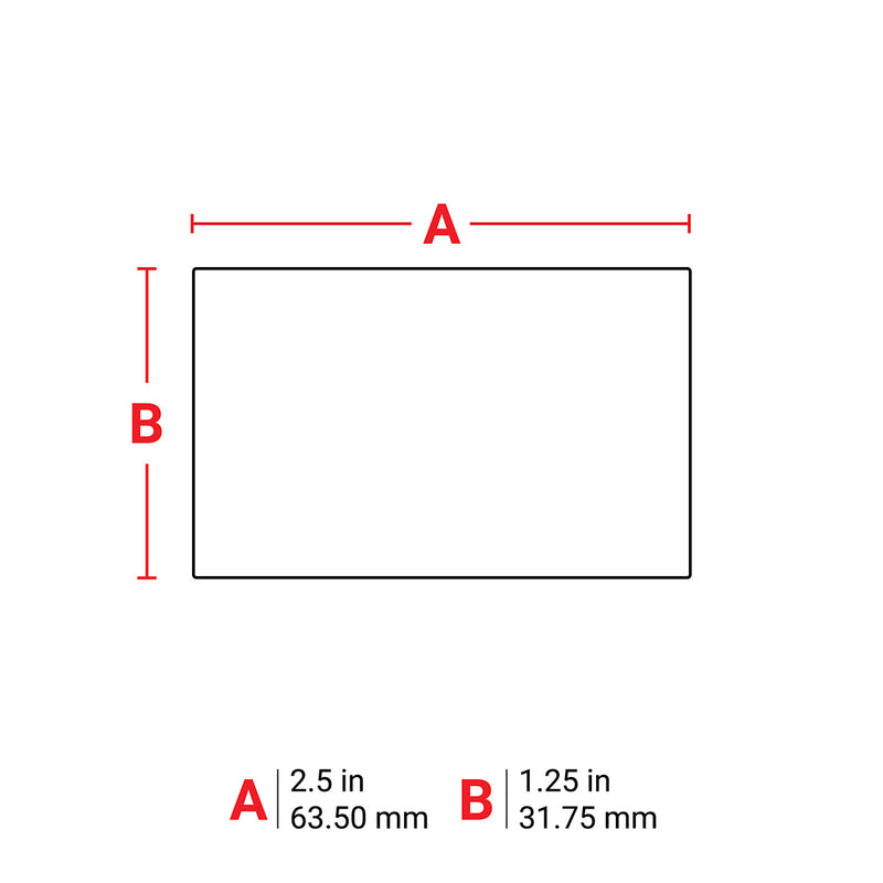 Brady J20-166-2550 Paper Labels for J2000 Printer 151125