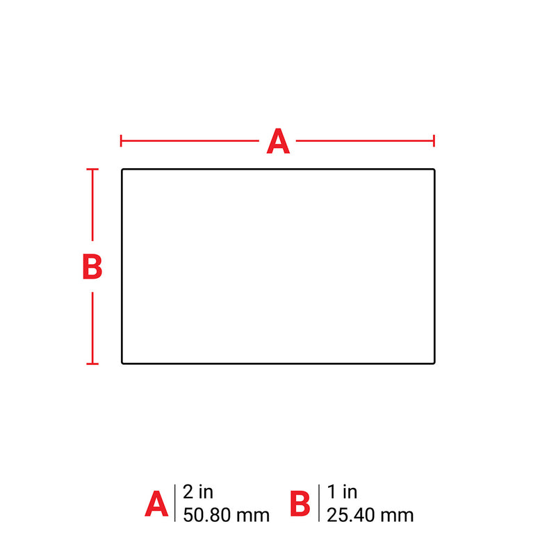 Brady J20-17-403 Dissolvable Paper Labels for J2000 Printer 151243